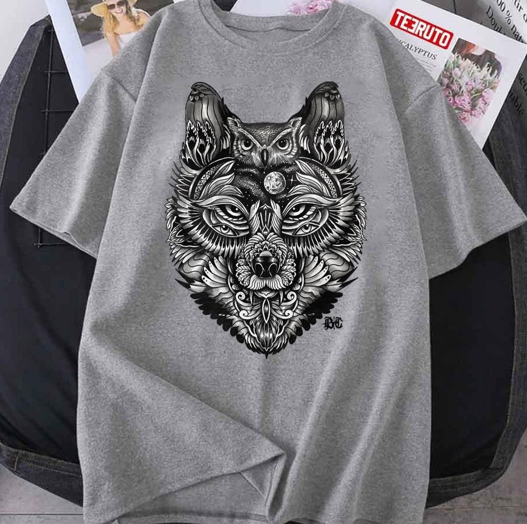 Night Wolf Unisex T-Shirt