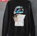 Number 3 Daniel Ricciardo F1 Art Unisex Sweatshirt