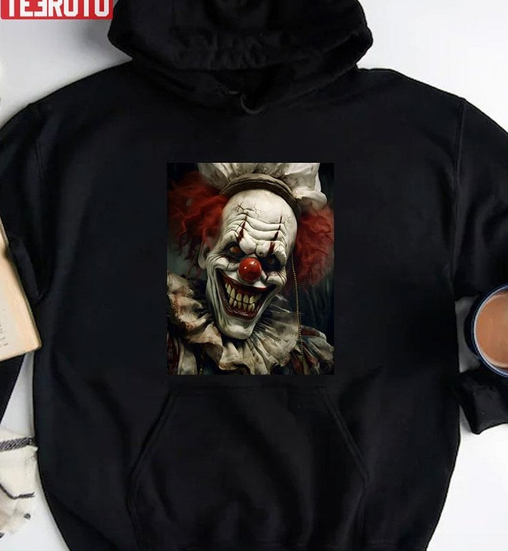Scary Clown Monster Pennywise Halloween Unisex T-Shirt
