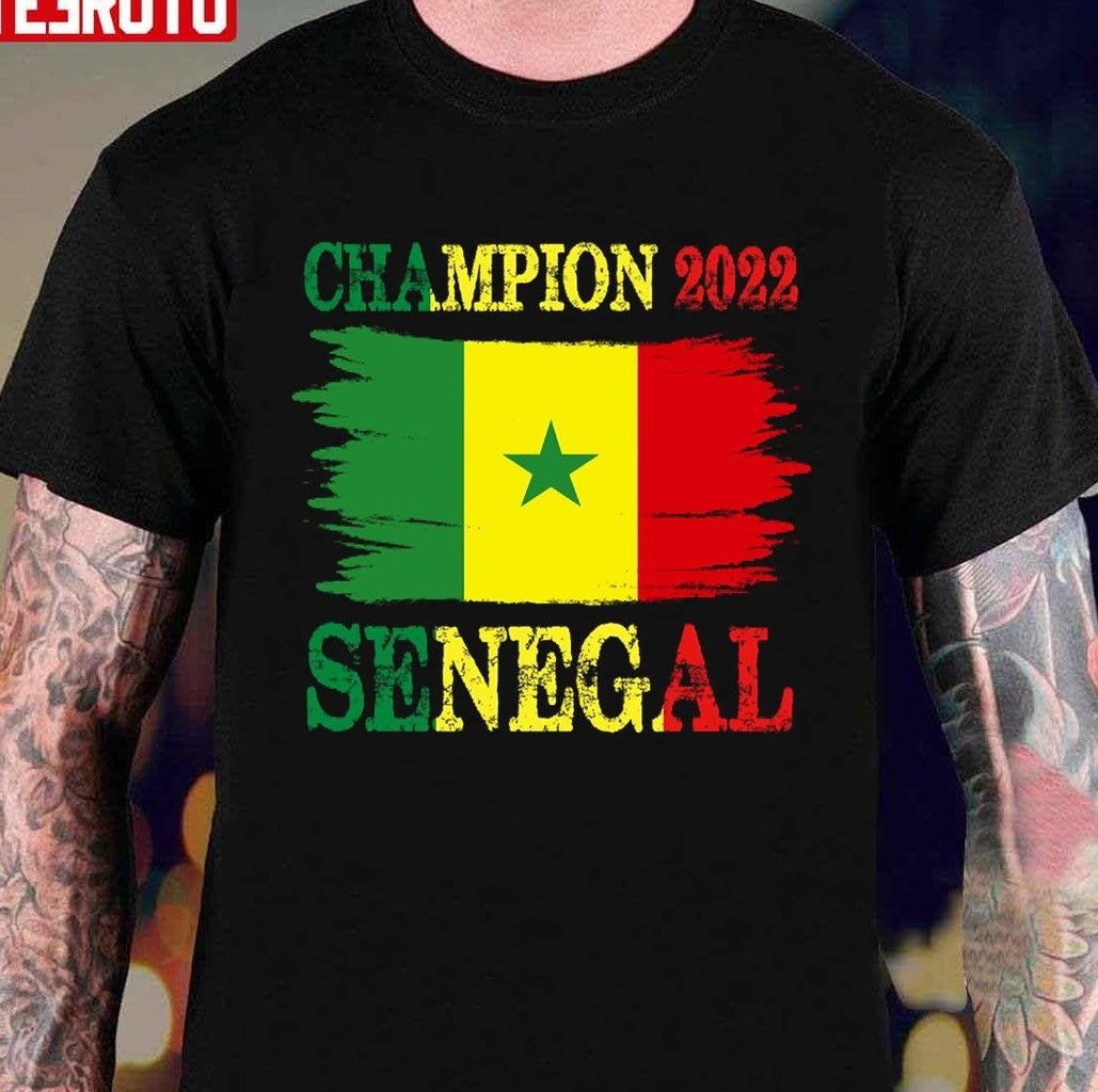 Sinegal World Cup 2022 Unisex T-Shirt