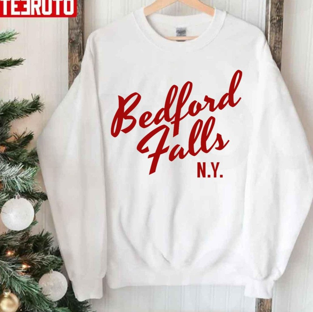 Bedford Falls Ny 2023 Christmas Unisex Sweatshirt
