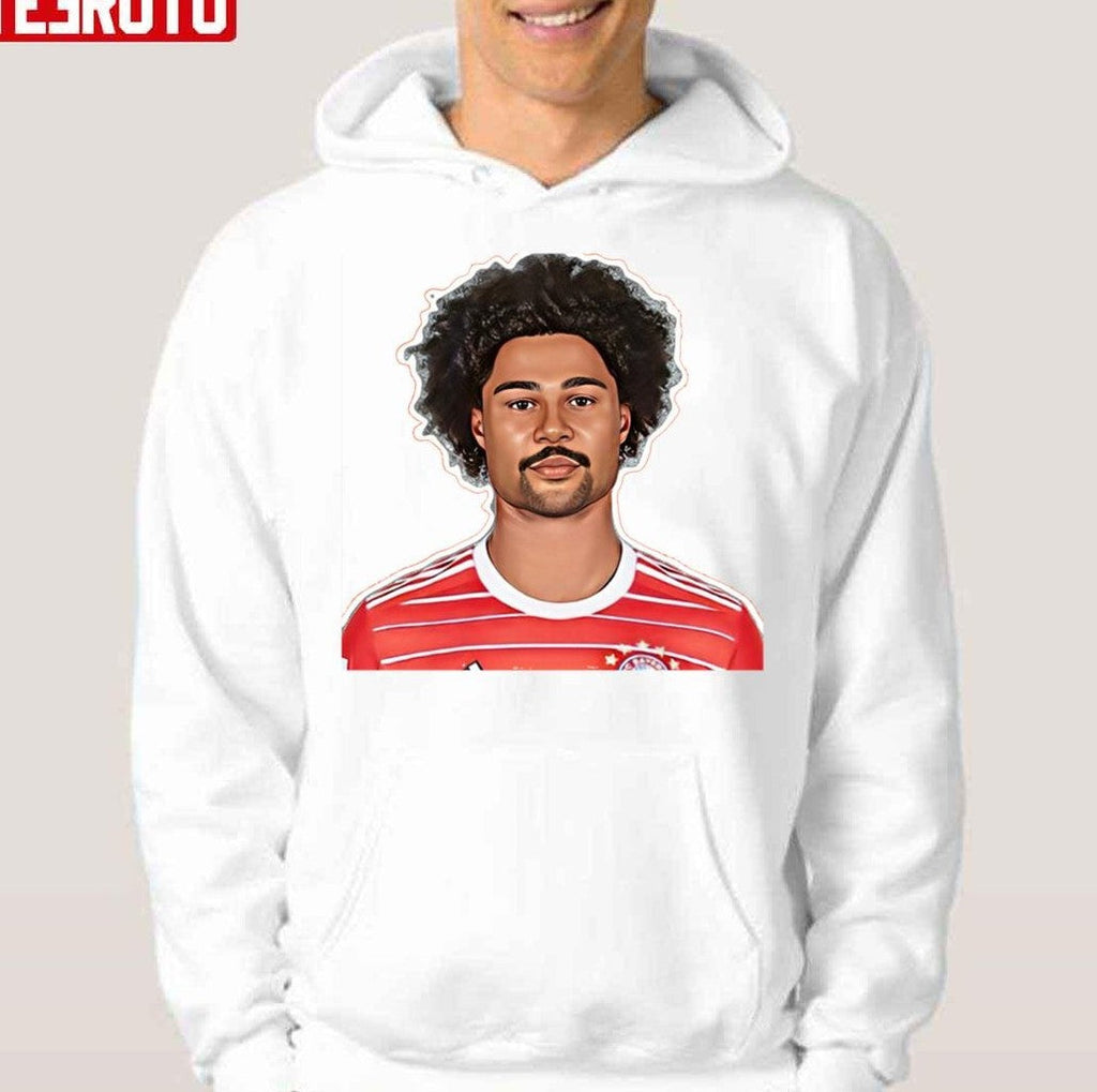 Serge Gnabry Funny Animated Portrait Unisex T-Shirt