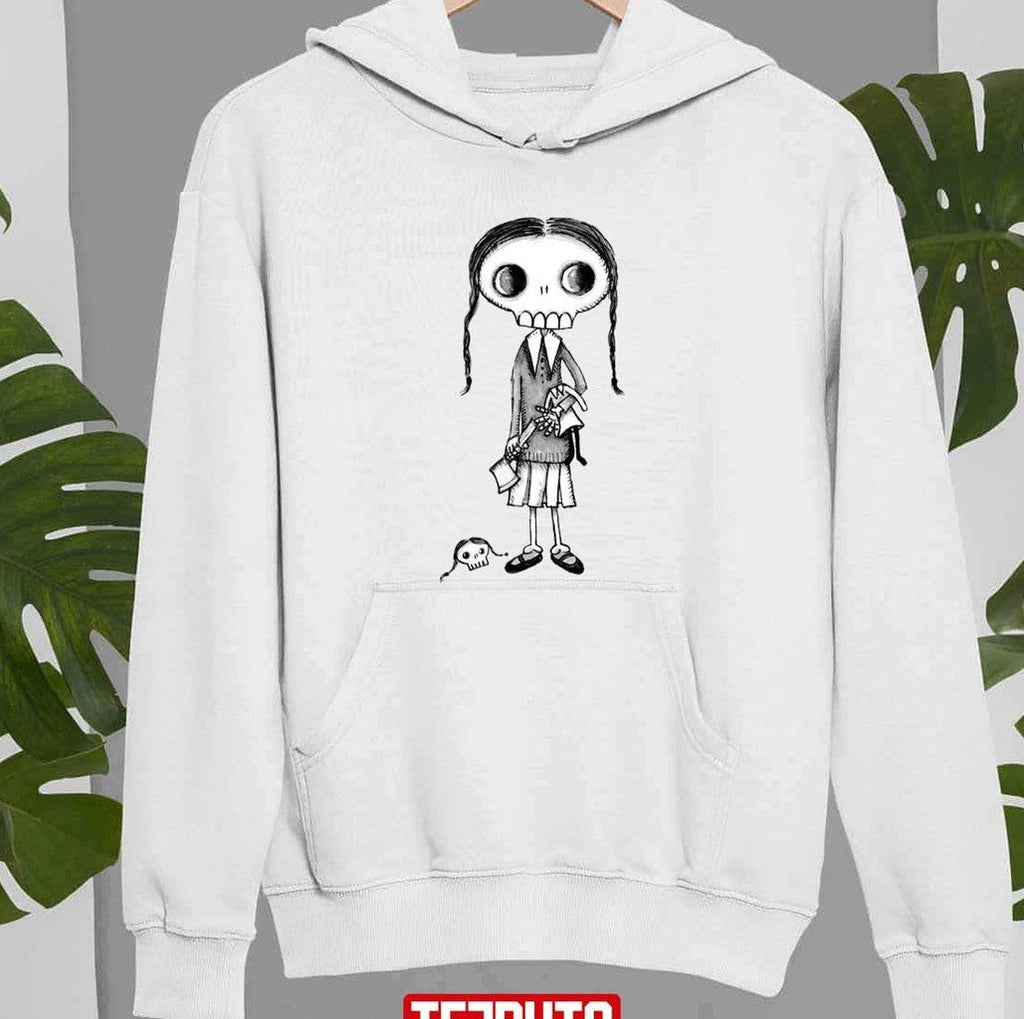 Skelly Wednesday Halloween Unisex Sweatshirt