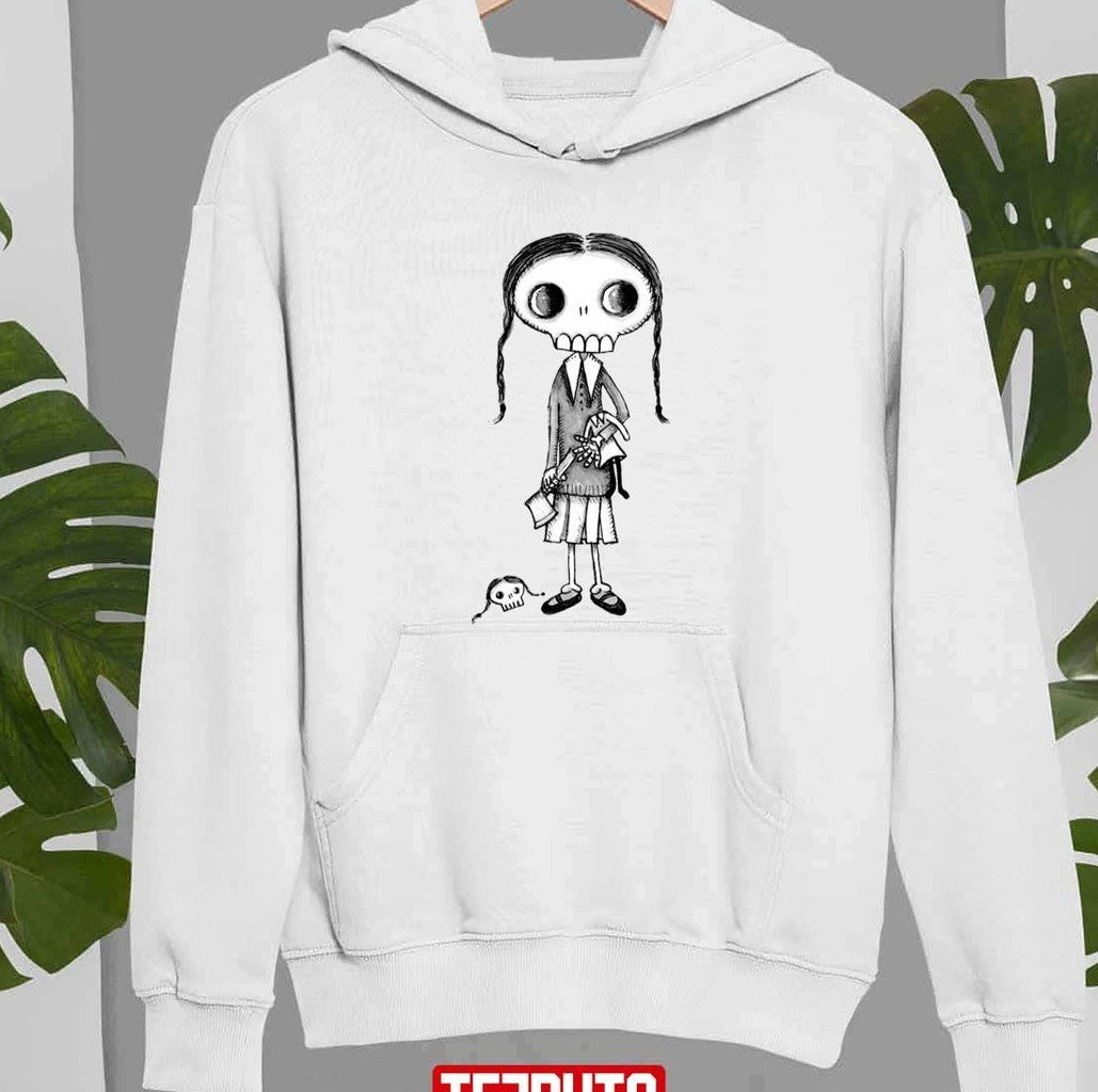 Skelly Wednesday Halloween Unisex Sweatshirt