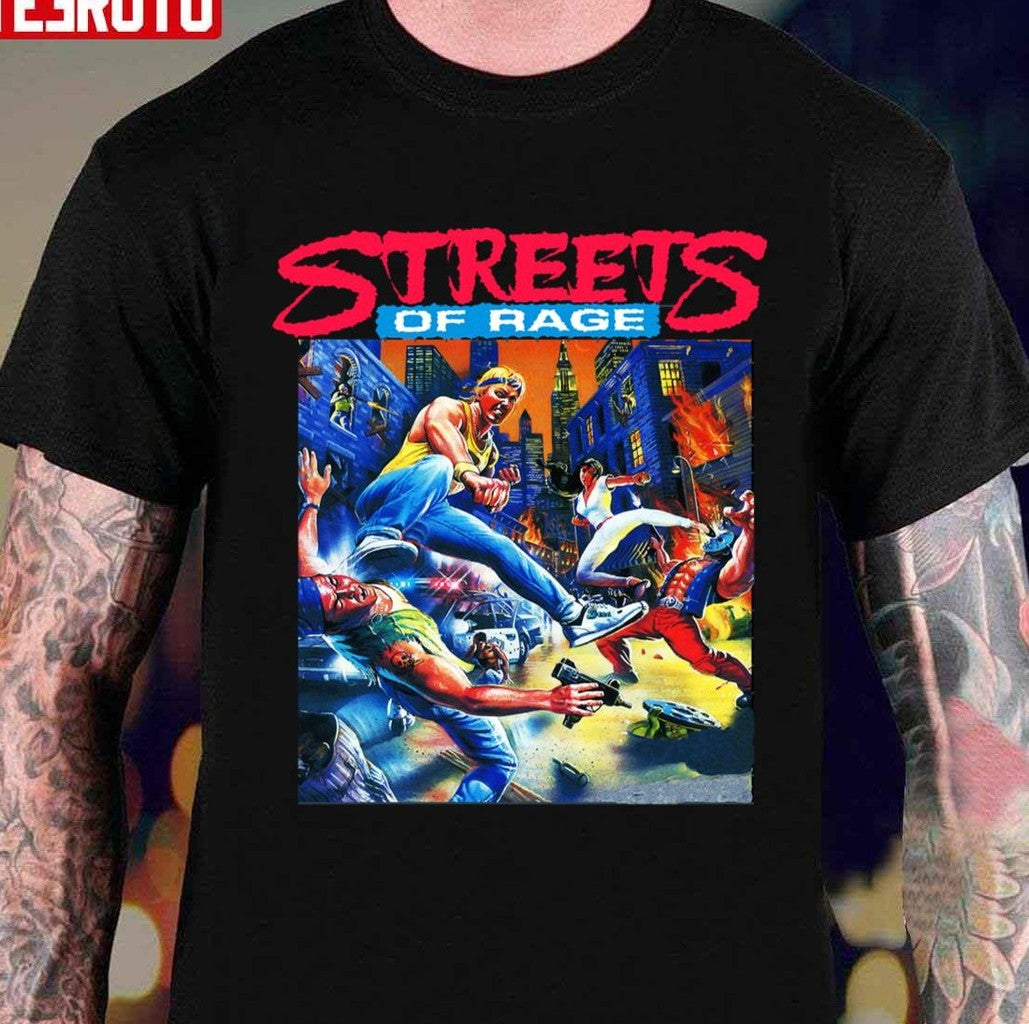 Streets Of Rage Cover Art Unisex T-Shirt