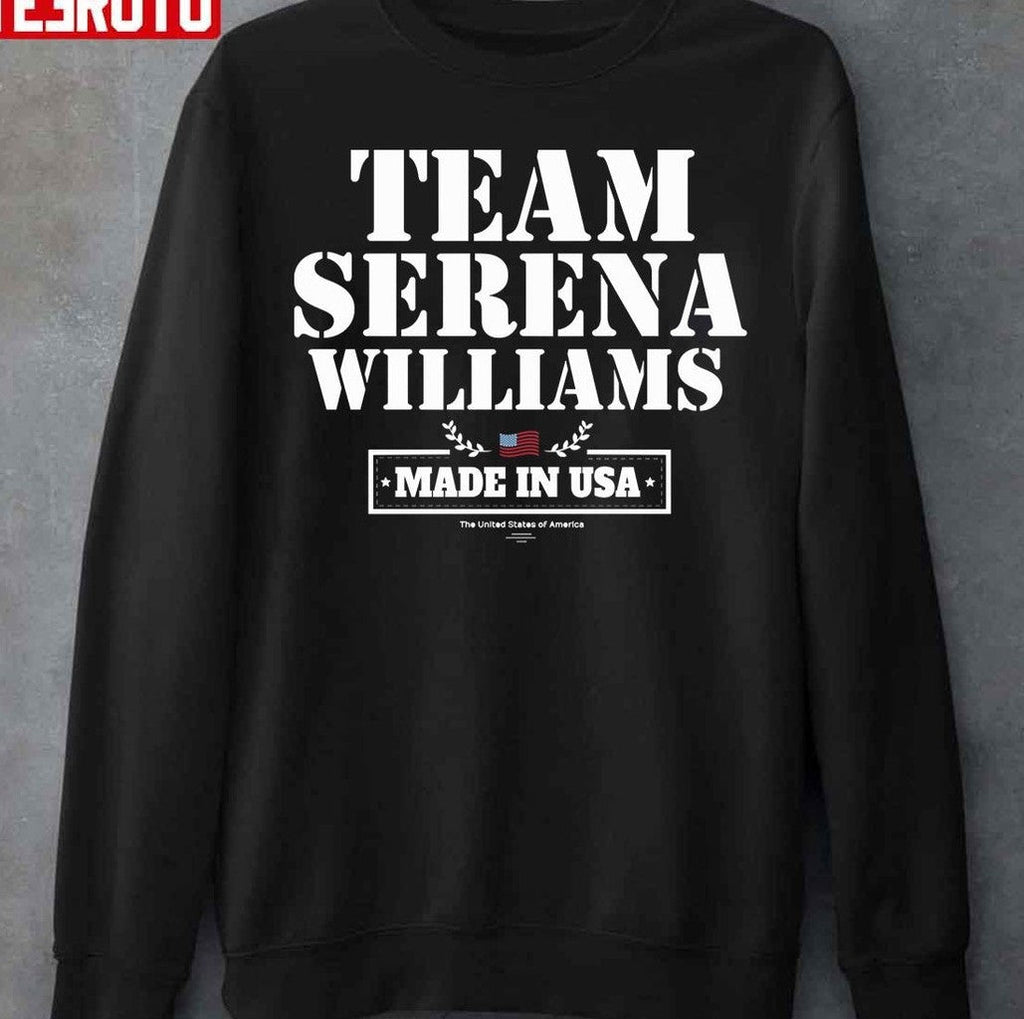 Serena Williams Tennis Made In USA Unisex T-Shirt