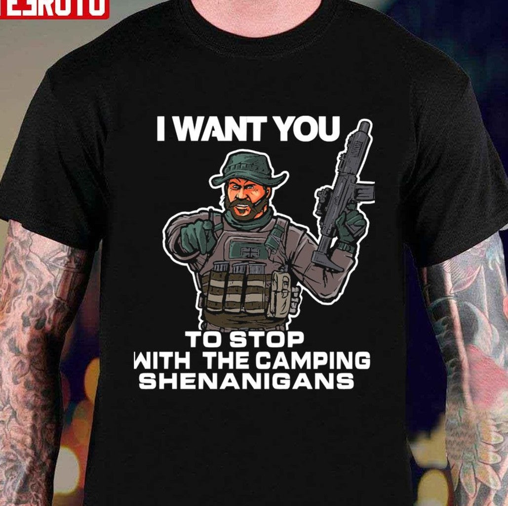 Stop With The Camping Shenanigans Unisex Hoodie