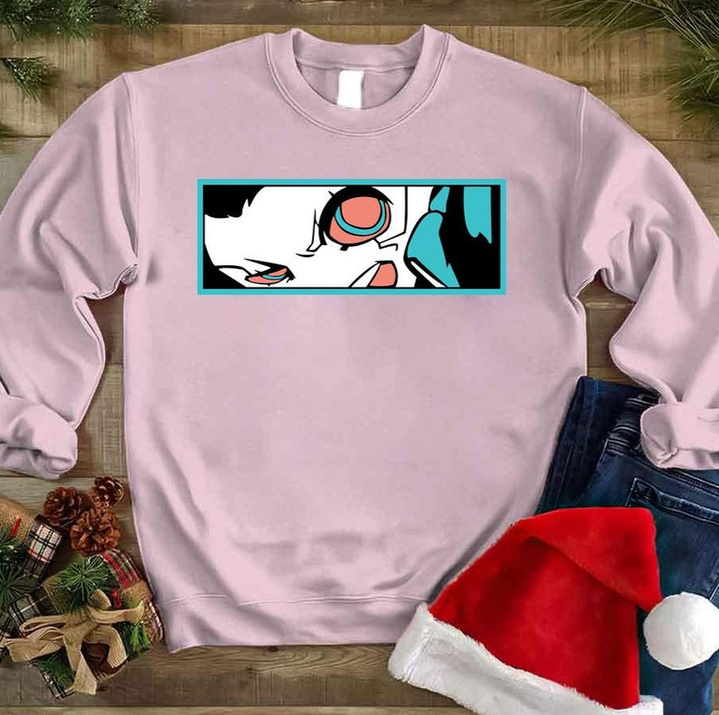 The Eyes Of Rebecca Edgerunners Anime Unisex Sweatshirt