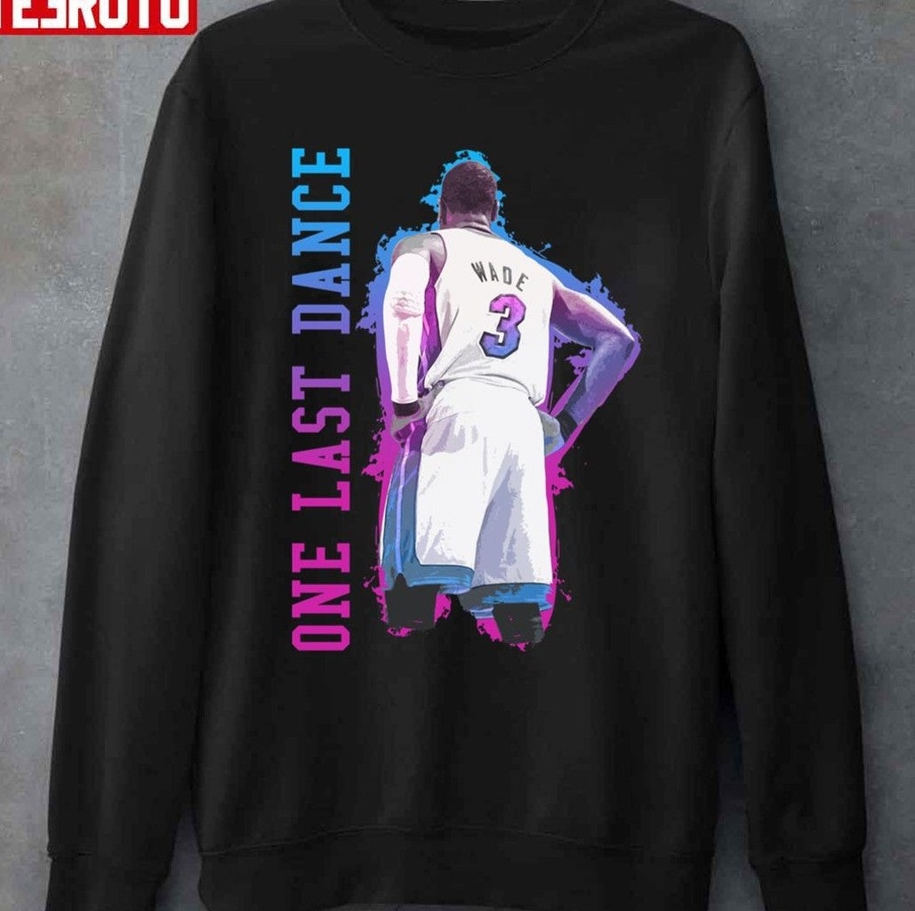 One Last Dance Dwayne Wade #3 Unisex T-shirt