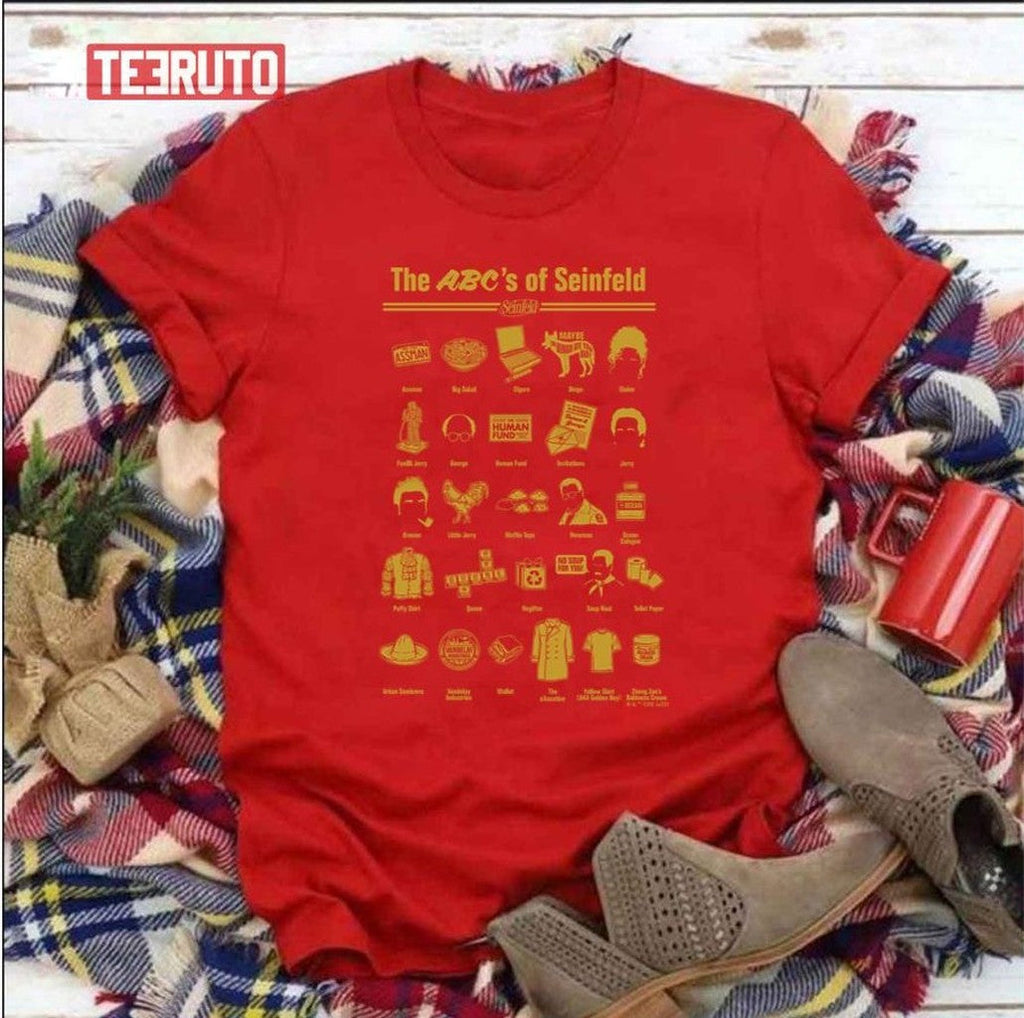 The Abc's Of Infographic Seinfeld Unisex T-Shirt