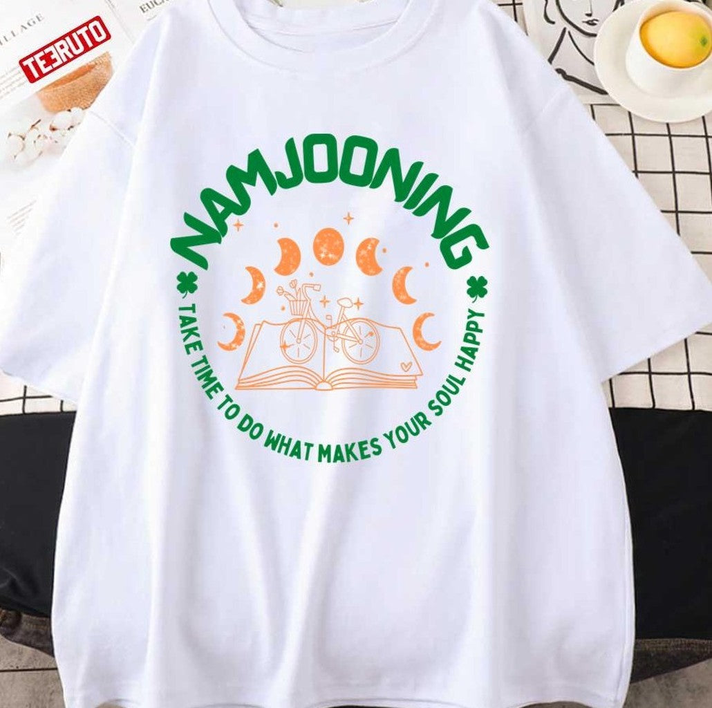 Namjooning Quote Bicycle Moon BTS RM Unisex Hoodie