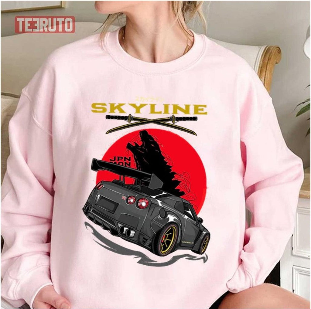 Skyline Gtr Anime Unisex T-Shirt