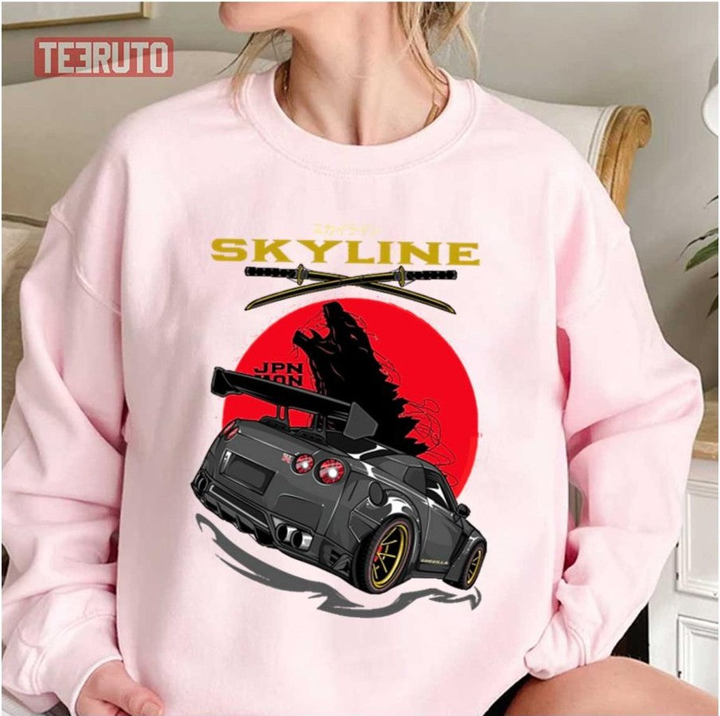 Skyline Gtr Anime Unisex T-Shirt