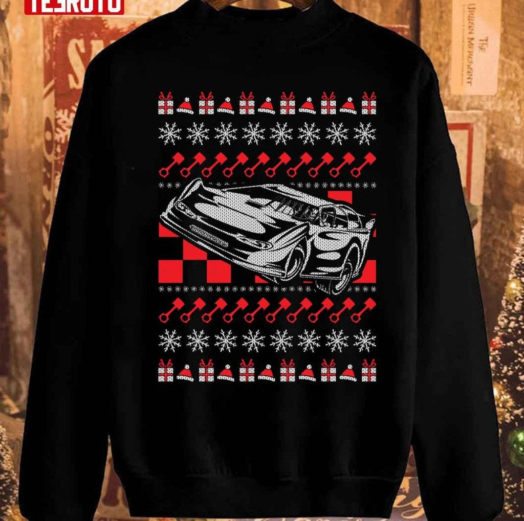 Super Dirt Car Christmas Vintage Sweatshirt