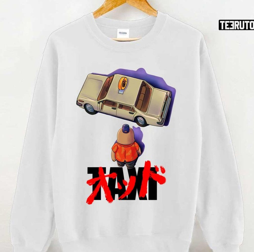 Odd Taxi Anime X Akira Style Unisex T-shirt