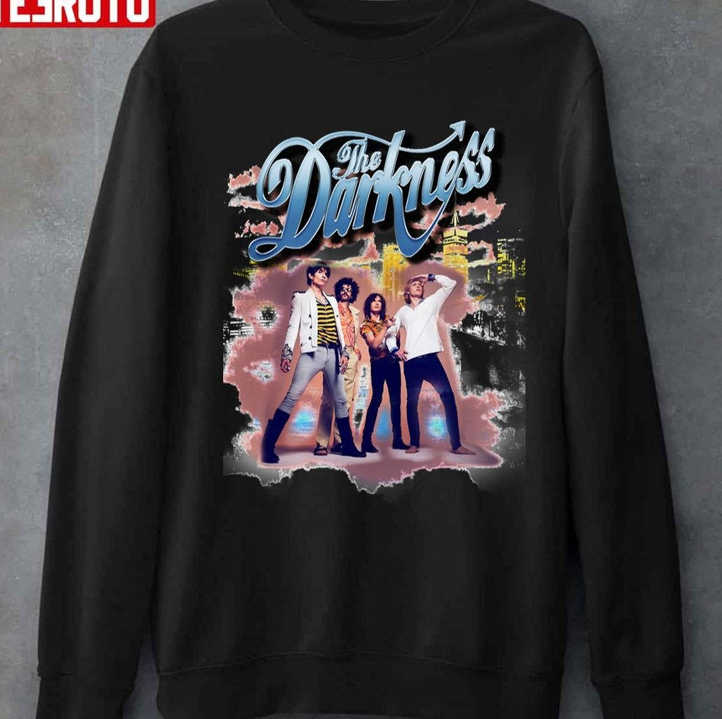 The Darkness Band Vintage Bootleg 90s Graphic Unisex T-Shirt