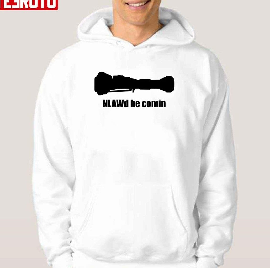 Nlawd He Comin Ukraine Russia Unisex T-shirt