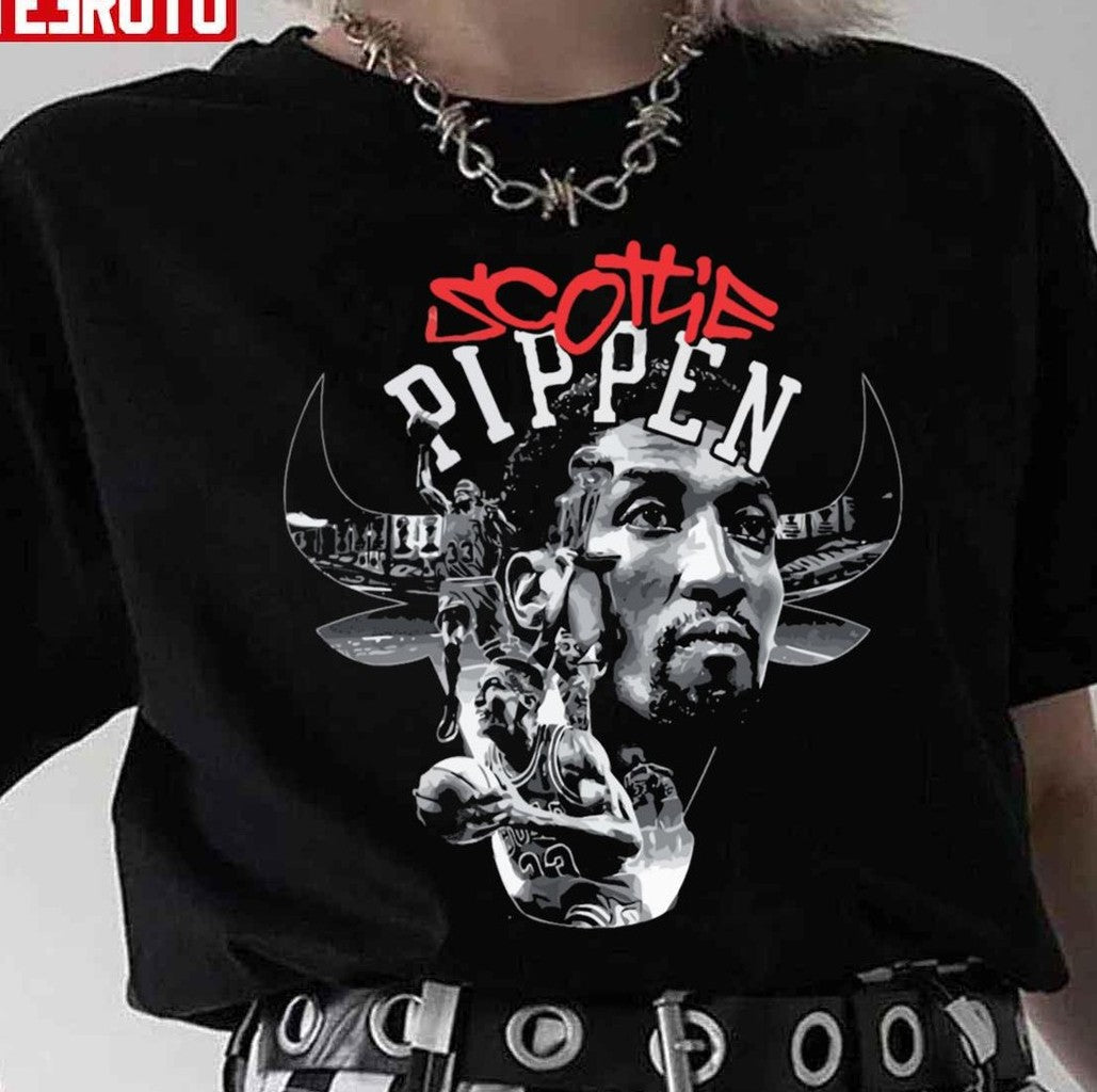 Skotanduk Black Design Scottie Pippen Unisex Sweatshirt