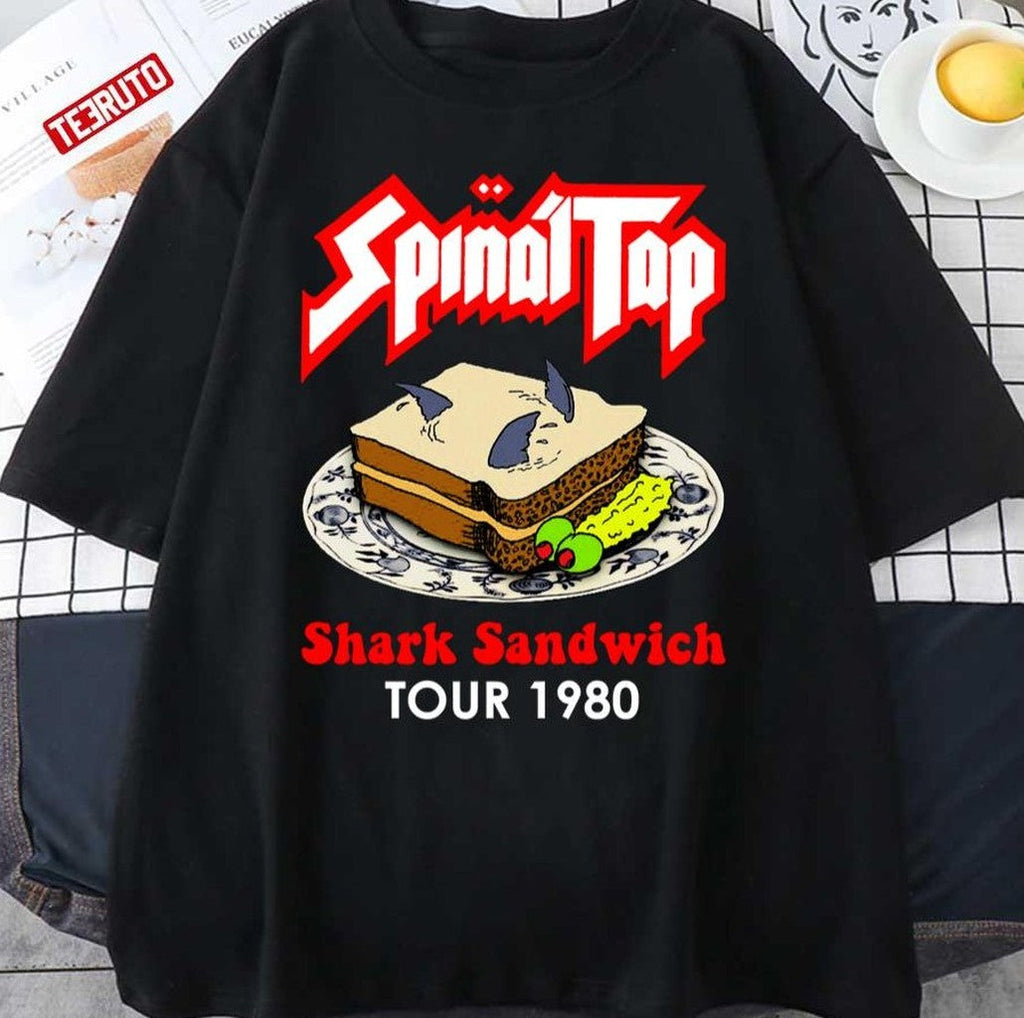 Shark The SandwichTour 1980 Vintage Spinal Tap Unisex T-Shirt