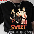 Music Vintage The Sweet Glam Rock Unisex T-Shirt