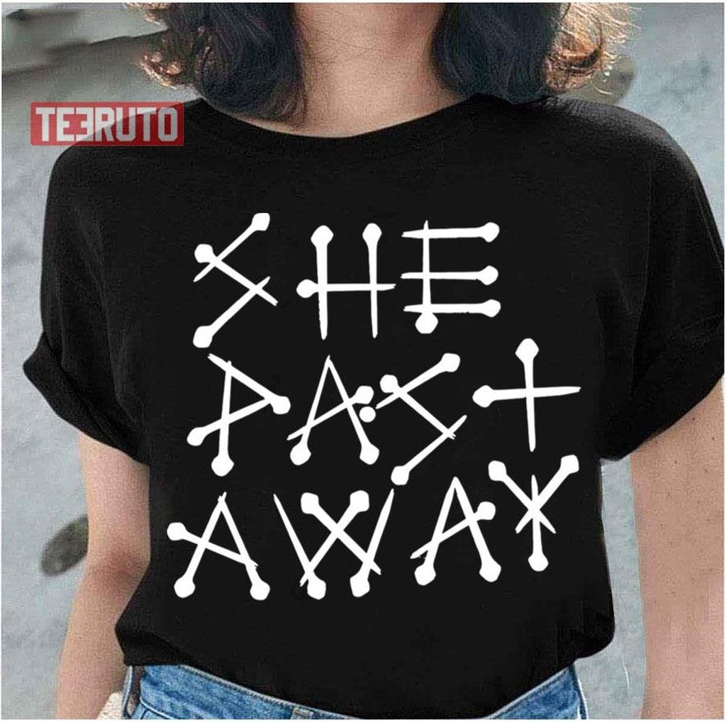 She Past Away White Logo Unisex Sweatshirt
