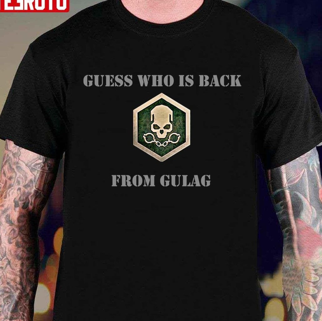 The Gulag Survivor Call Of Duty Modern Warfare 2 Unisex T-shirt