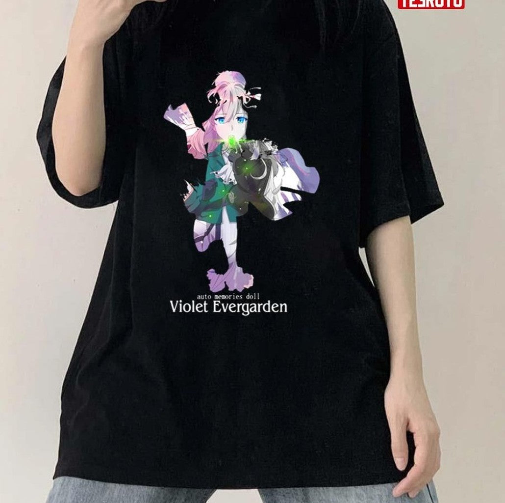 Beauty Shilouette Of Violet Evergarden Unisex T-Shirt
