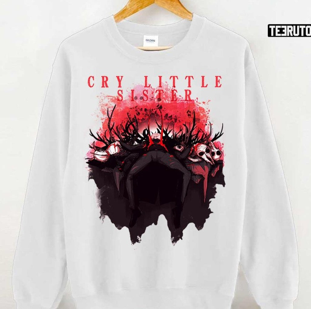 Santa Carla Twilight Cry Little Sister Art Unisex Sweatshirt
