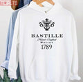Basic Whisky Bastille Hand Grafied Unisex Hoodie