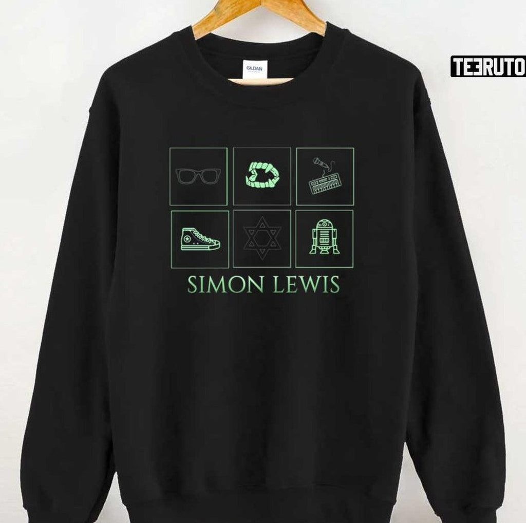 Simon Lewis Symbols Shadowhunters Unisex T-Shirt