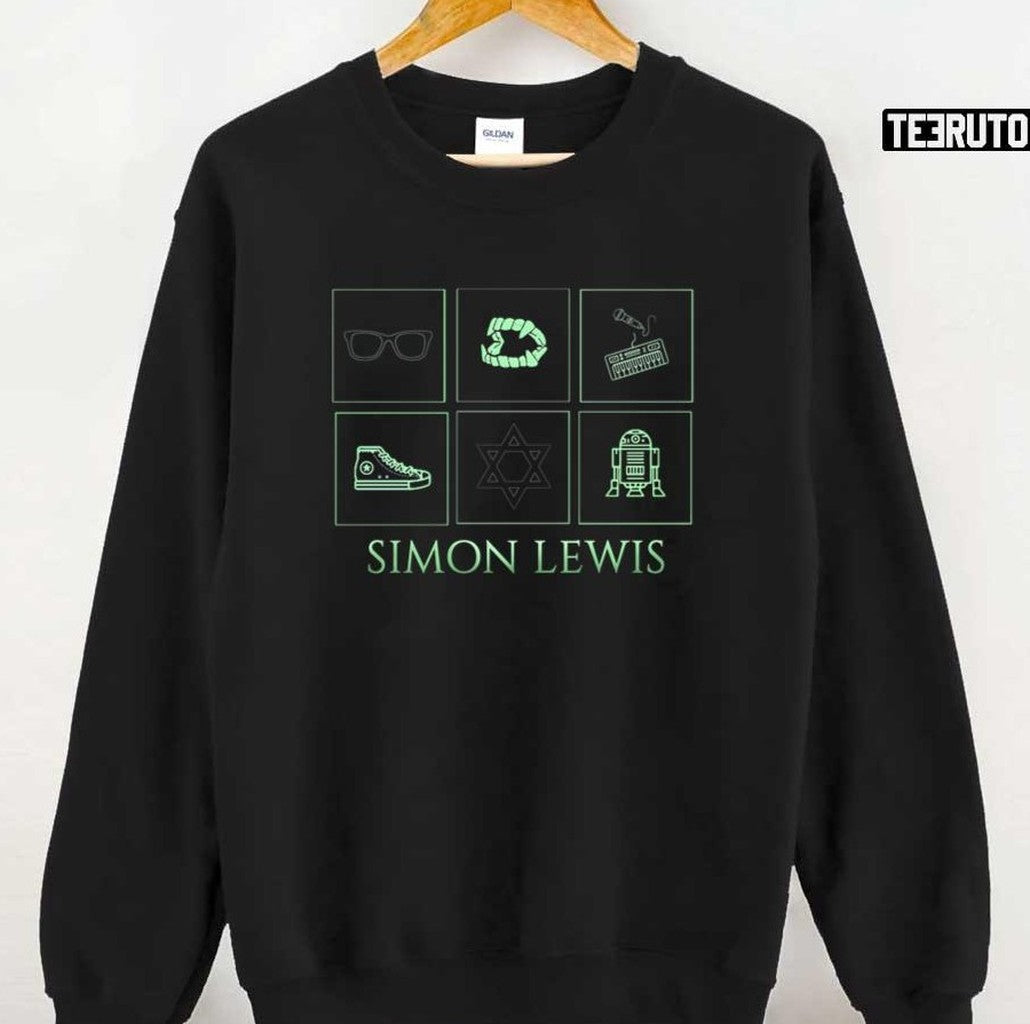 Simon Lewis Symbols Shadowhunters Unisex T-Shirt