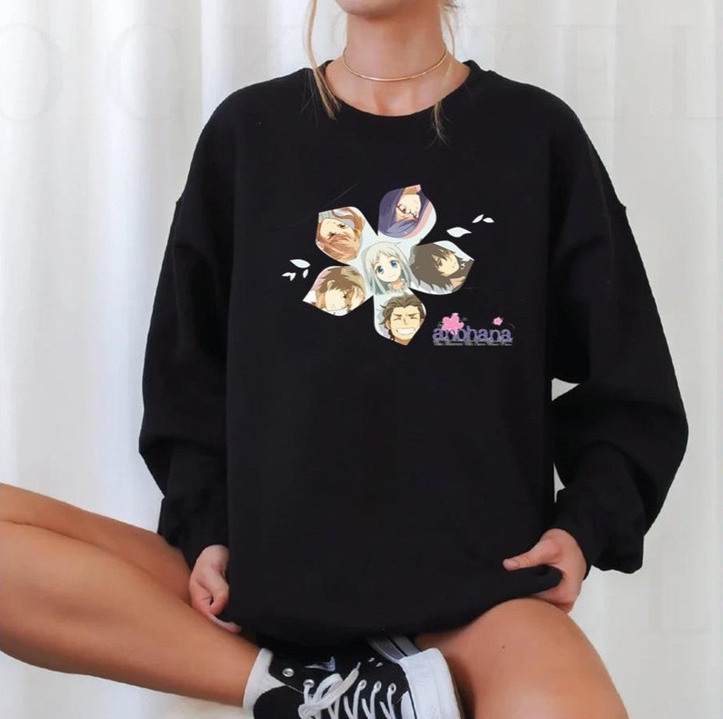 Sakura Flower Anohana Unisex Sweatshirt