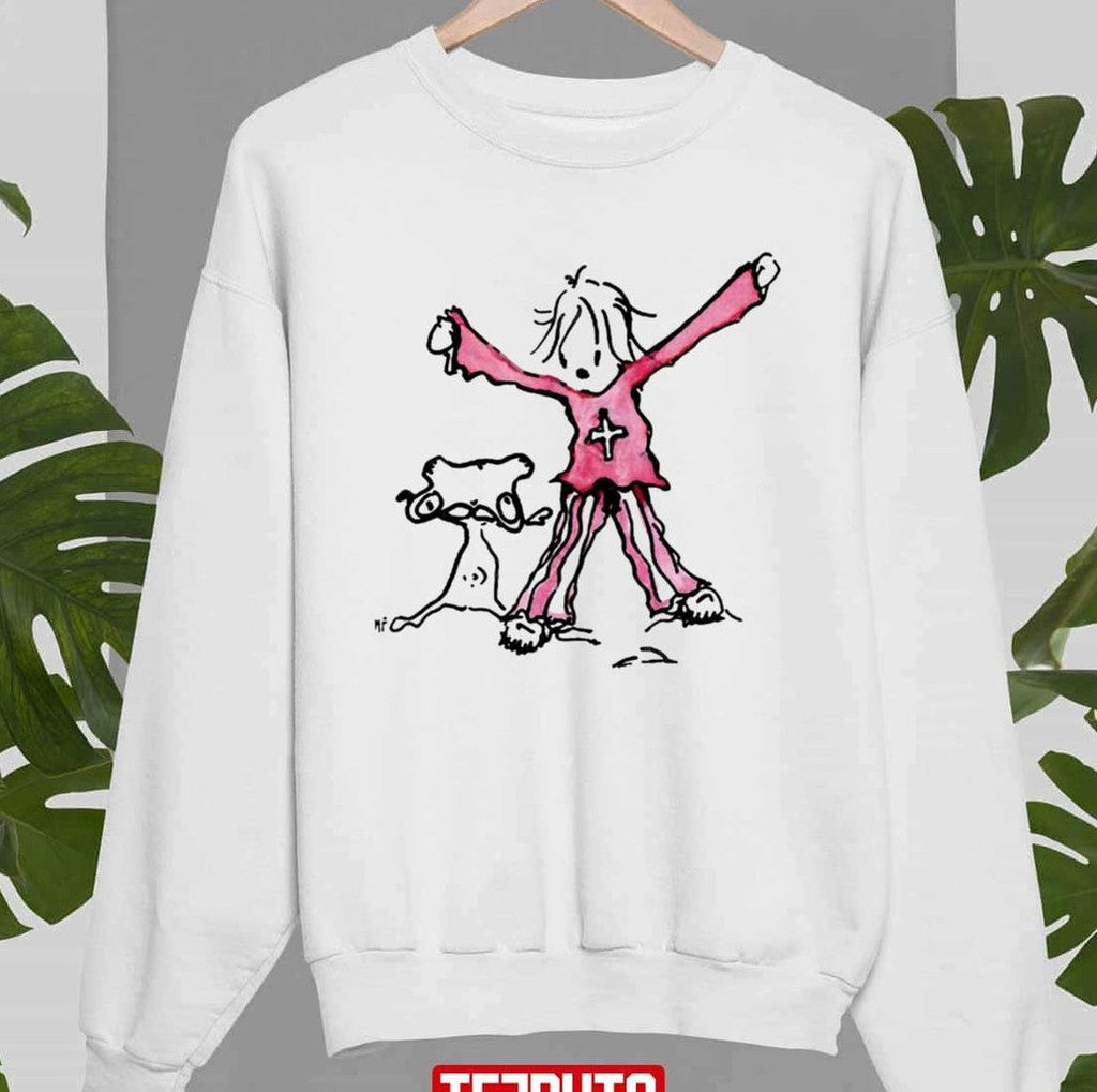 Mylene Farmer Drawing Cute Unisex Sweatshirt