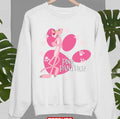 Pink Paw-Prints Pink Panther Cartoon Friend Unisex Sweatshirt