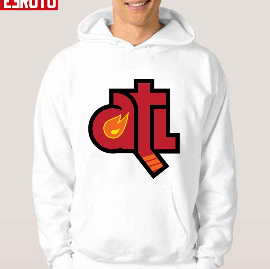 Atlanta Inferno Wordmark Alternate Simulation Hockey League Unisex Hoodie