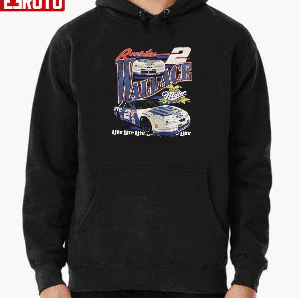 Rusty Wallace 2 Lite Racing Vintage Unisex T-Shirt