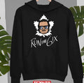 Run The 6ix Blue Toronto Maple Leafs Cartoon Art Unisex Hoodie