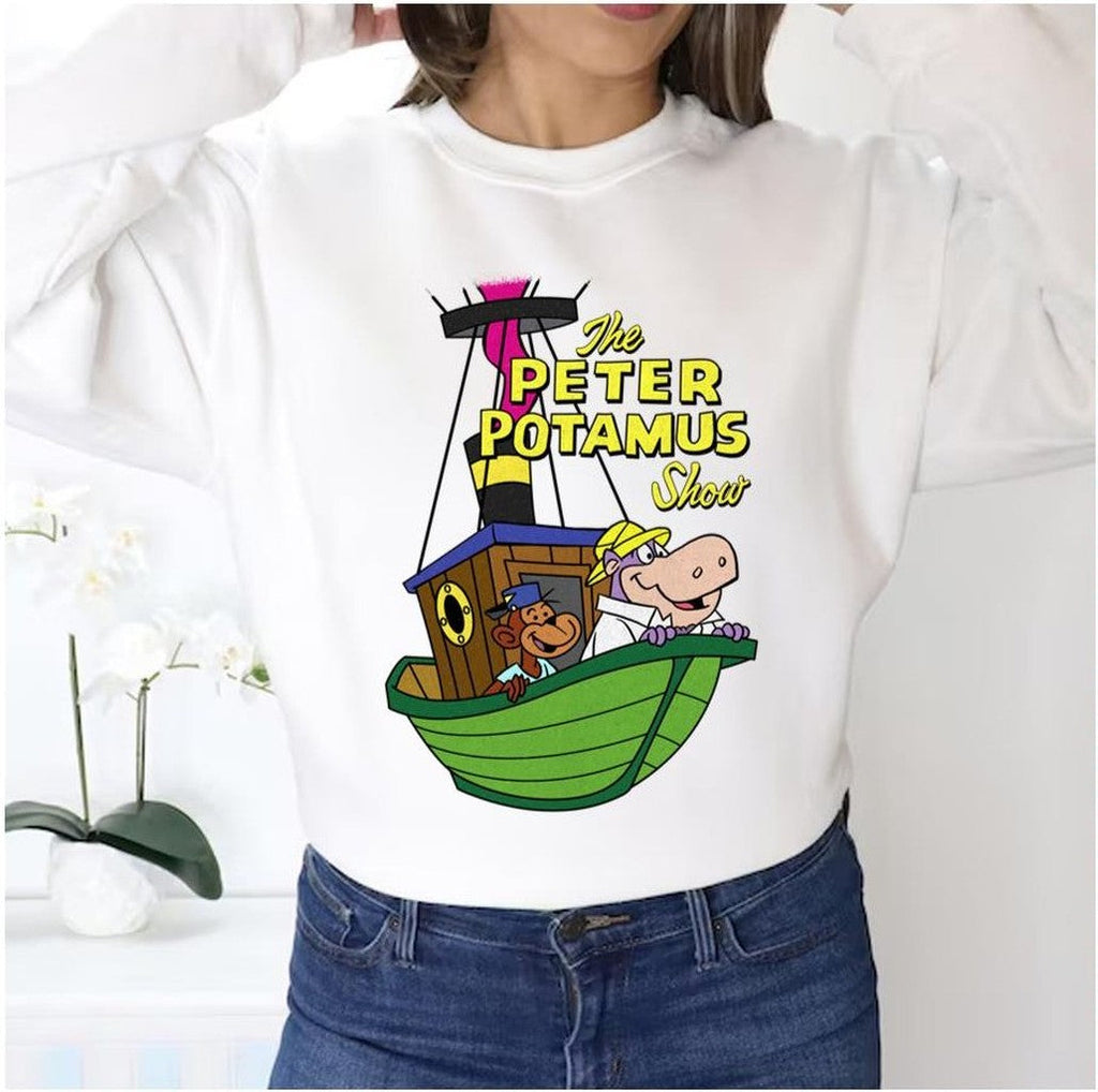 Peter Potamus Cartoon Show From The 1960s Unisex Hoodie