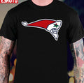 Patriots Flying Santa Logo Xmas Unisex T-Shirt