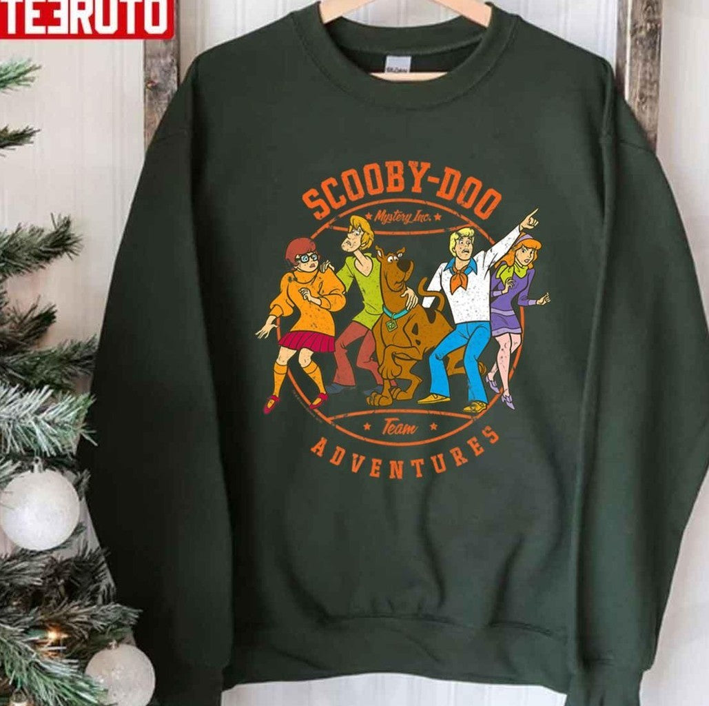 Mystery Inc Team Scooby Doo Scooby Adventures Unisex T-Shirt