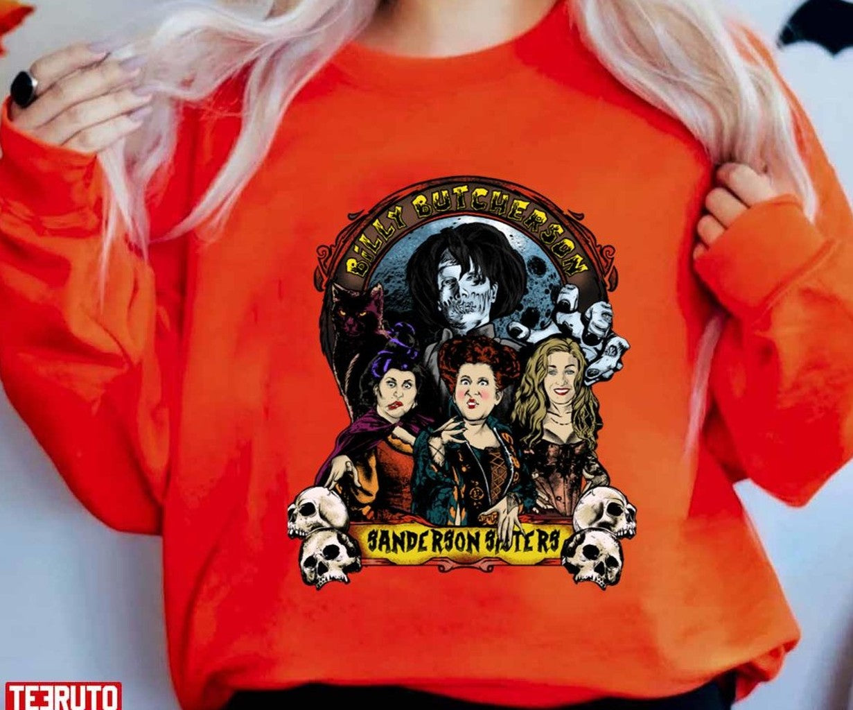 Sisters Squad Hocus Pocus Halloween Unisex T-Shirt