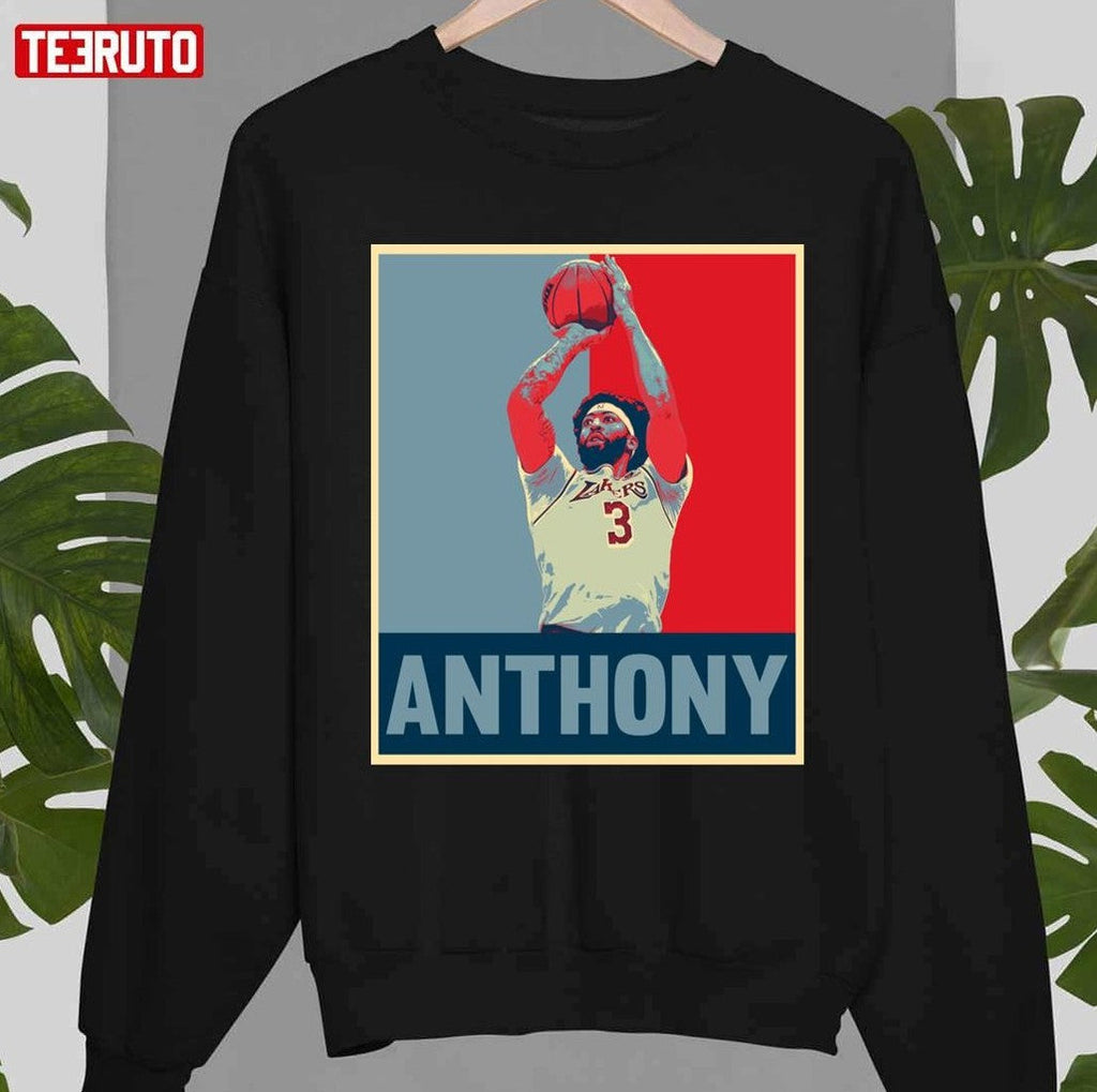 Anthony Davis Number 3 Basketball Player Hope Art Unisex T-Shirt