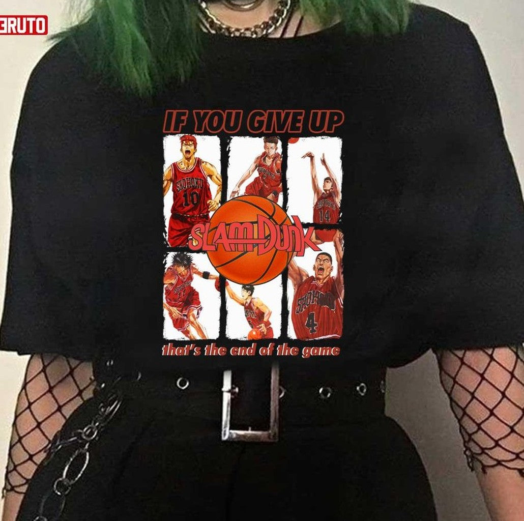 Anime Slam Dunk Bootleg Vintage Unisex T-Shirt