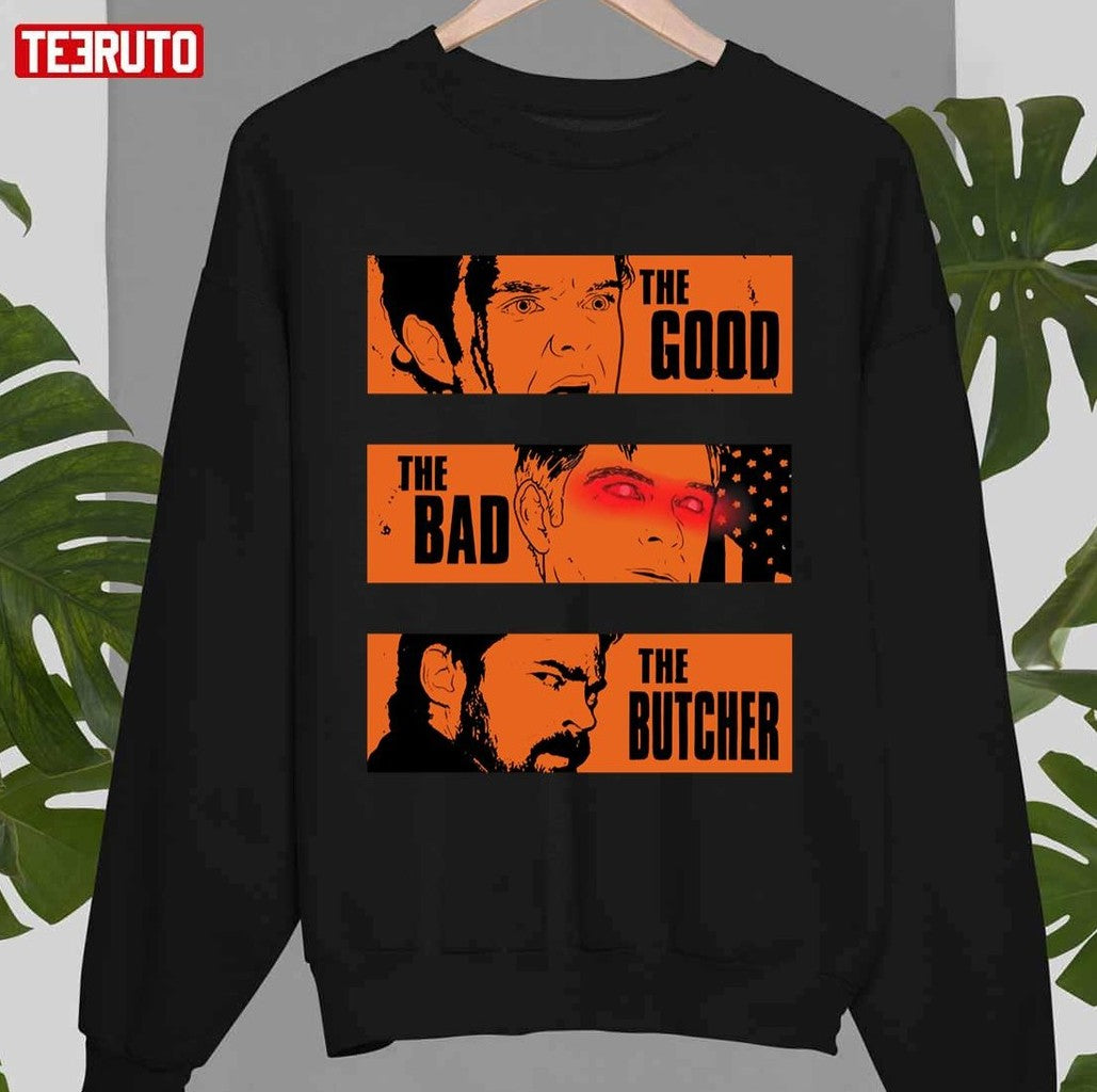 The Good The Bad The Butcher The Boys Unisex T-Shirt