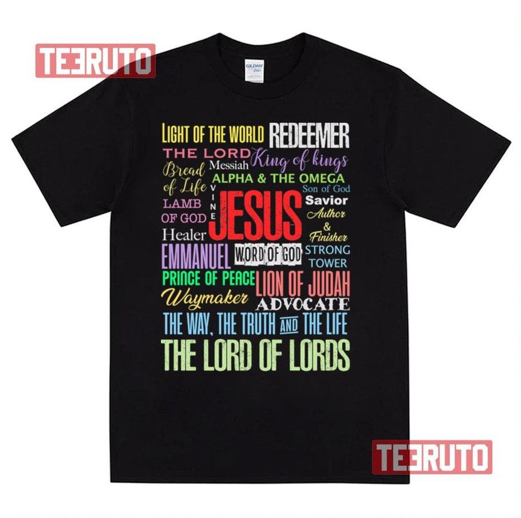 Names Of Jesus Christian Unisex Sweatshirt