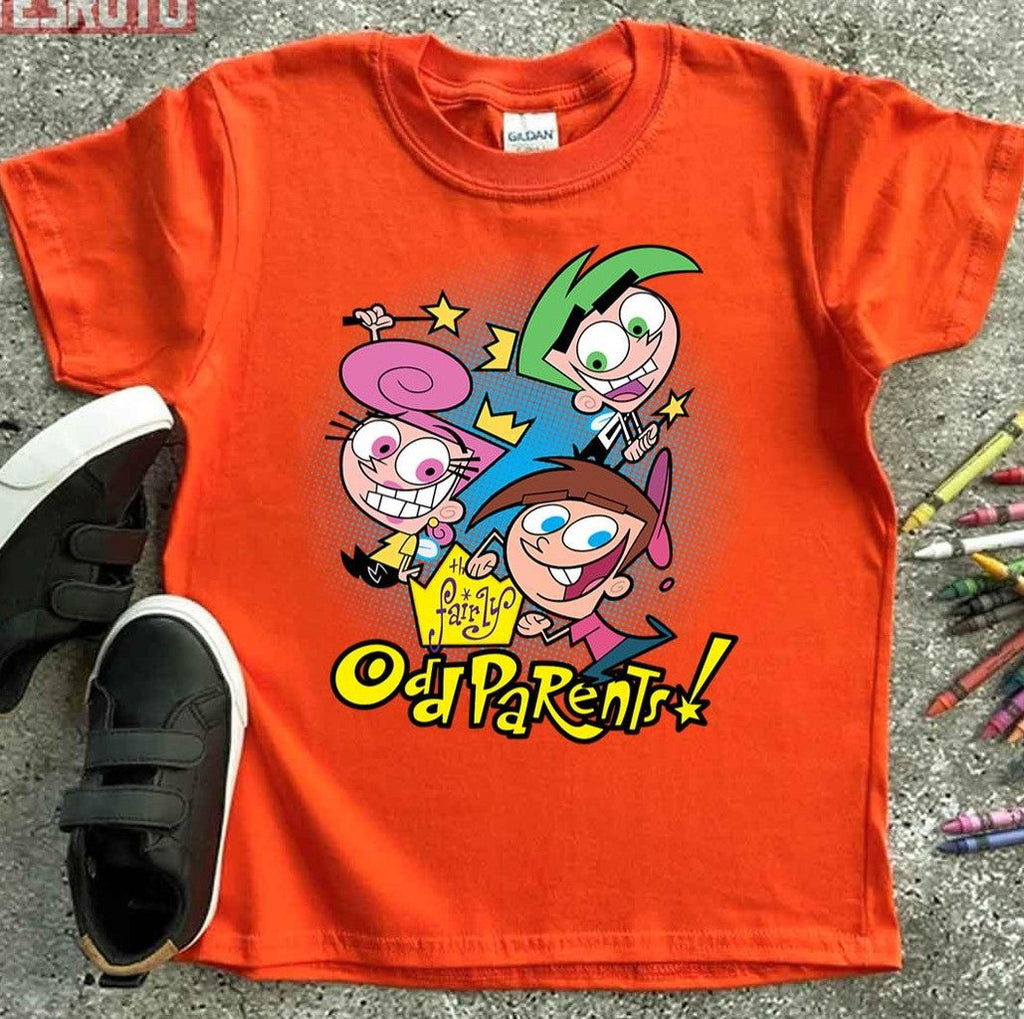 The Fairly Oddparents Timmy Cosmo And Wanda Tee Png Unisex T-Shirt