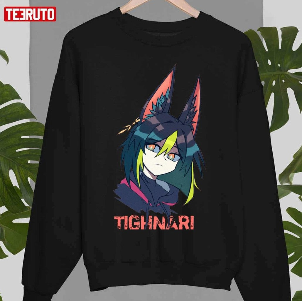 Portrait Art Tighnari Art Genshin Impact Unisex T-Shirt
