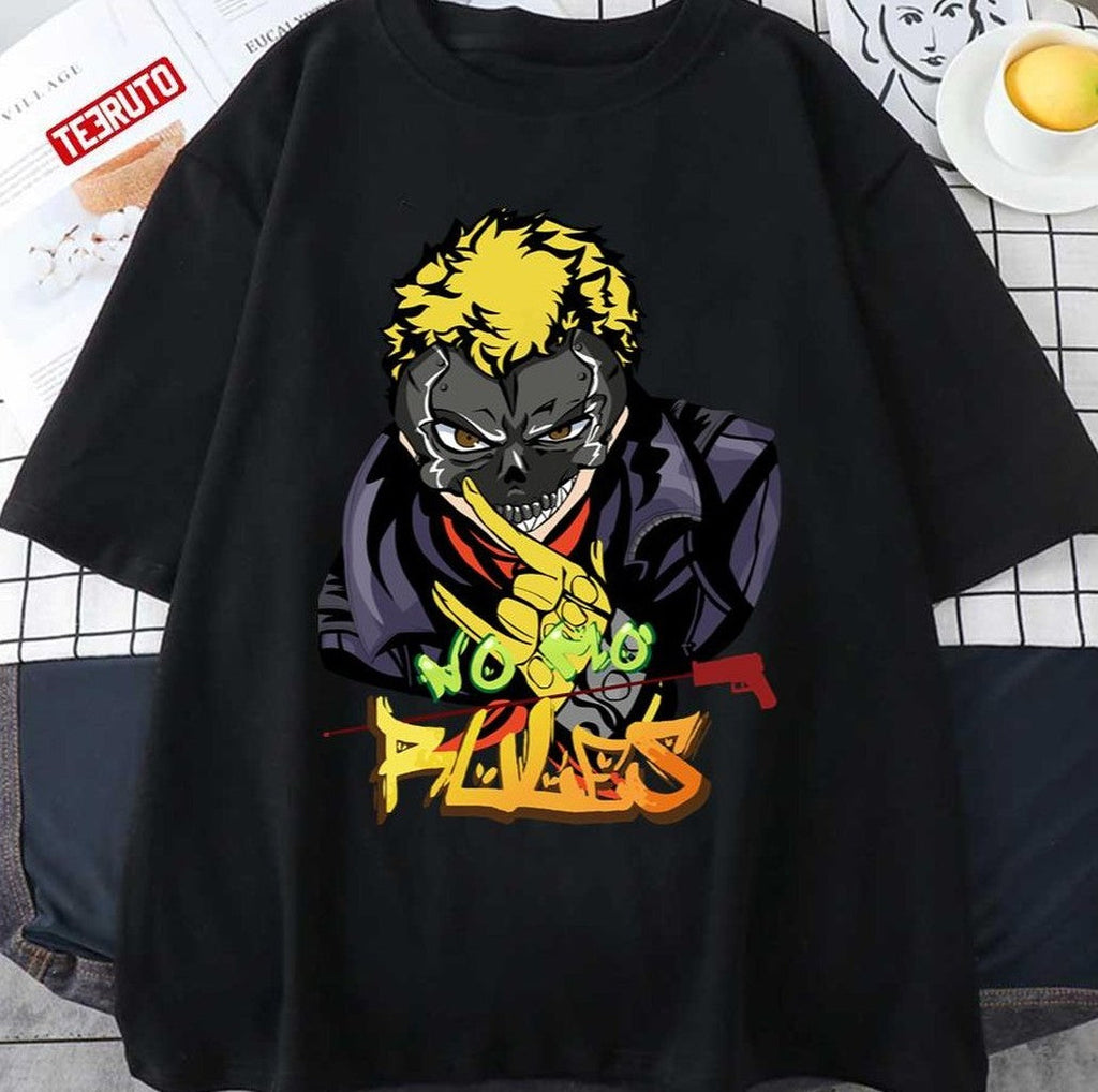 Ryuji Sakamoto Persona 5 No Mo Blues Skull Unisex T-shirt