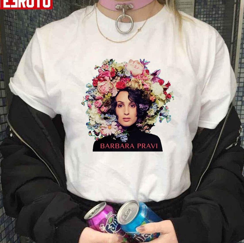 Barbara Pravi Flowers Unisex T-shirt