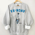Amon-Ra St. Brown Headstand Sweatshirt, Vintage Detroit Crewneck, Game Day Amon-Ra St Brown Signature Sweatshirt